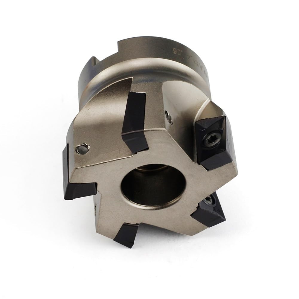 90 Degree Square Shoulder Indexable Face Mill with 5 Pcs APKT1604 Carbide Insert