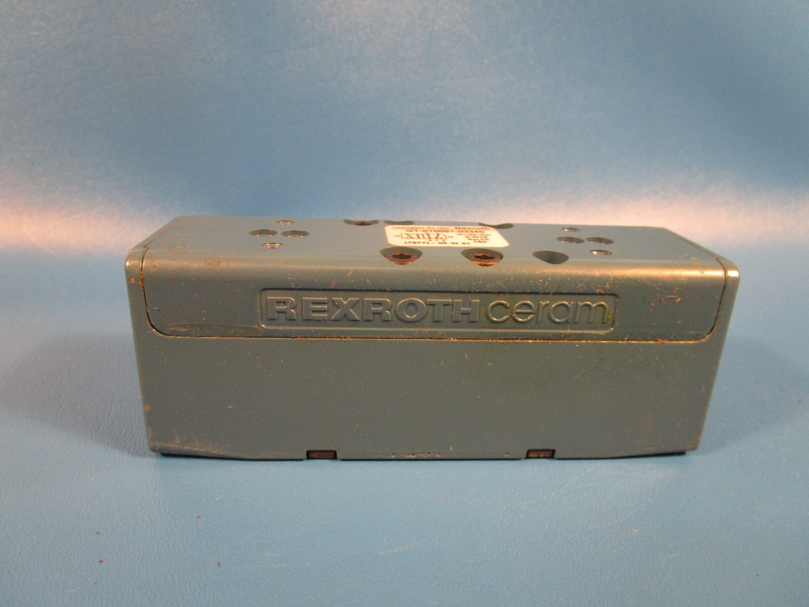 Bosch Rexroth GT-010050-03340, Ceram Single Air Pilot Valve, Metal & Air Spring