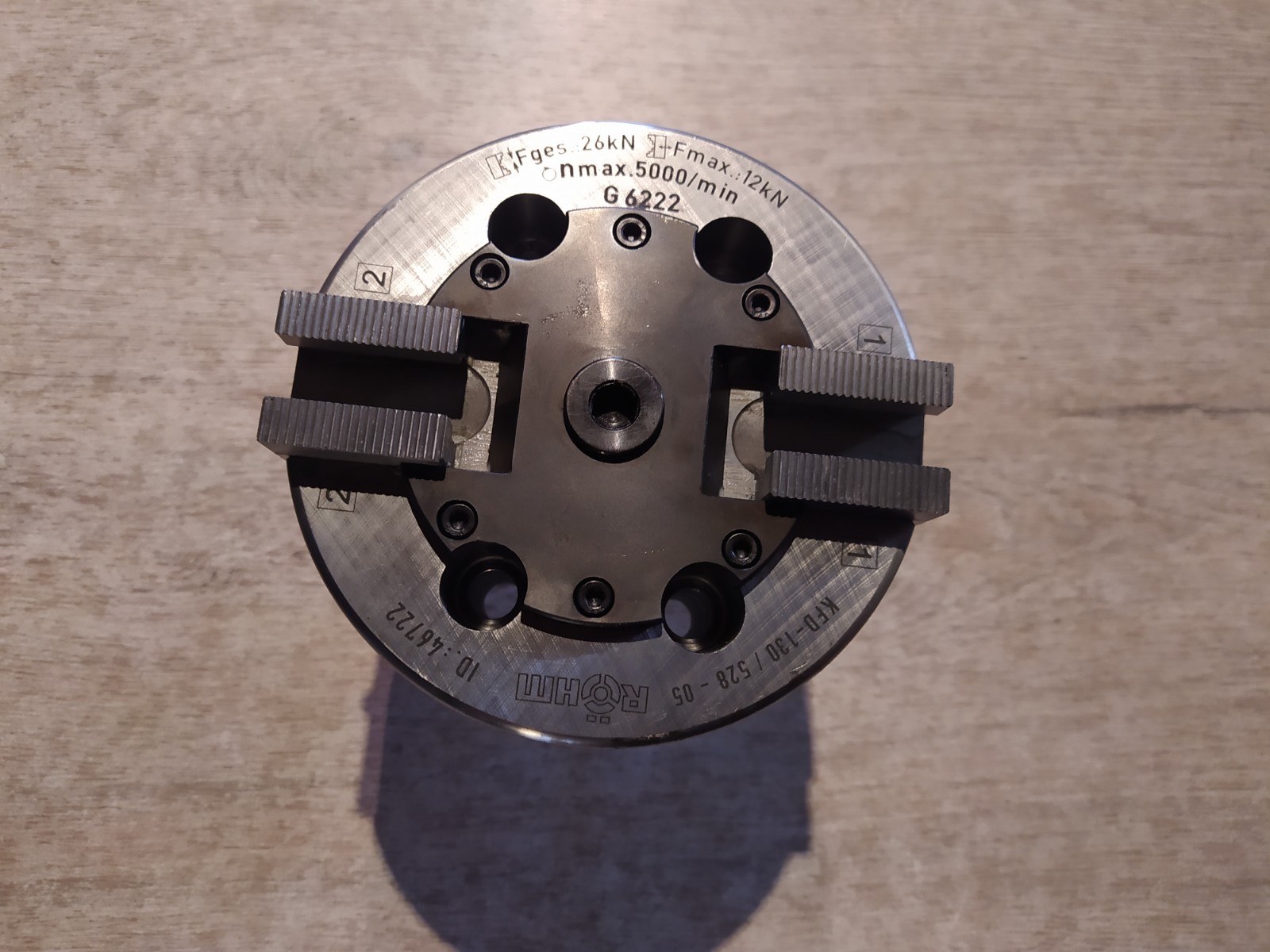 RÖHM ROHM KFD-130/528-05 46722 POWER CHUCK