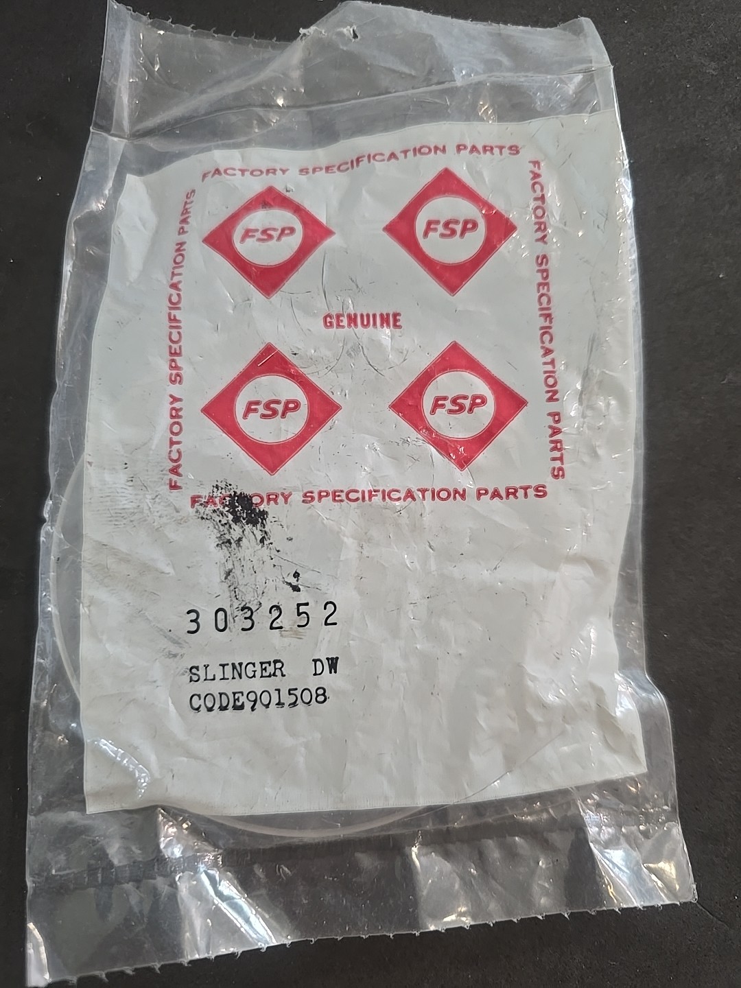 NOS Whirlpool FSP Dishwasher Motor Shaft Slinger Cover 303252 D132