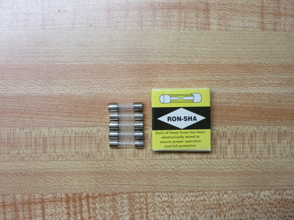 Ron-Sha GMA-1.6 Fuse Cross Ref 6F100 Fine Wire Element (Pack of 5)