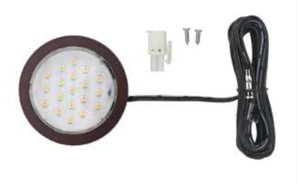 L-POC-1LEDSFR-WORB-1 Tresco 12VDC 1.5 Watt Pockit Plus Oil Rubbed Bronze 3000K