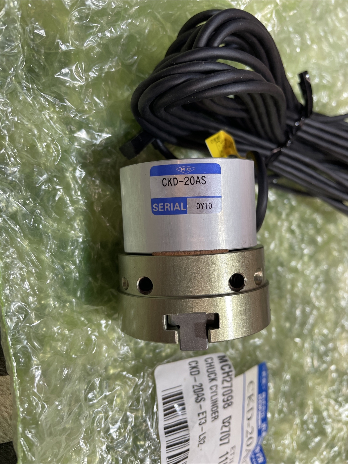 CKD-20AS-ET3-LS2, CKD-20AS, CKD20ASET3LS2, Slim Chuck , SHIPSAMEDAY#1628D6