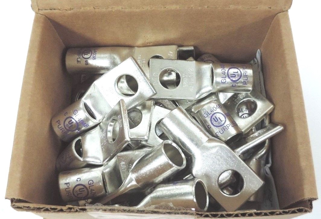 NIB NSI GL4048 COPPER COMPRESSION PEEP HOLE, SHORT BARREL, ONE HOLE – QTY 25