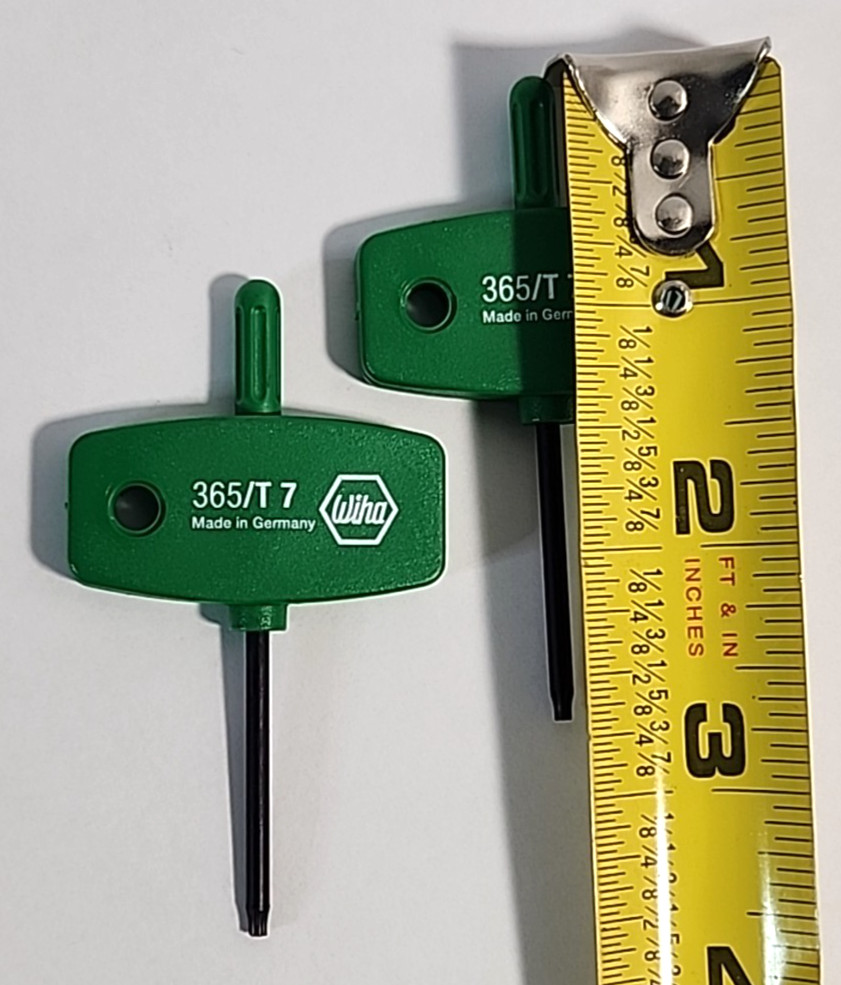 Wiha 365/T7 Driver with Key Handle (Lot of 2)
