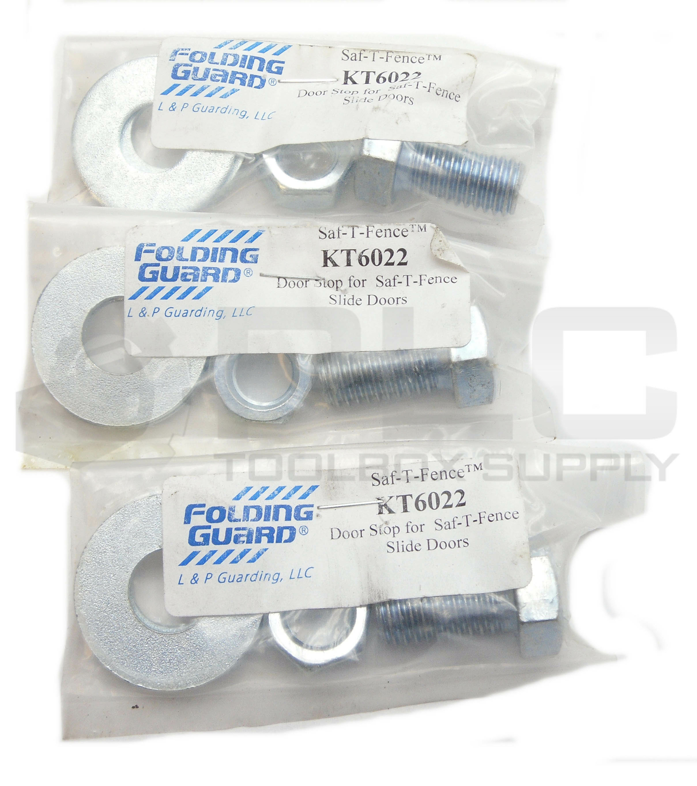 LOT OF 3 NEW FOLDING GAURD KT6022 DOOR STOP FOR SAF-T-FENCE SLIDE DOORS