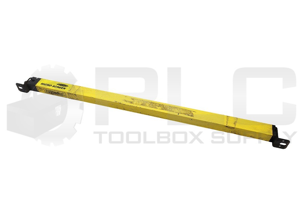 BANNER USE2424Y MICRO-SCREEN SAFETY LIGHT CURTAIN EMITTER