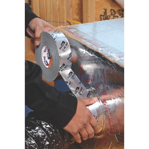 Shurtape 101014 Ducttape, Silver, 60-1/8Ydl, 2-7/8Inw