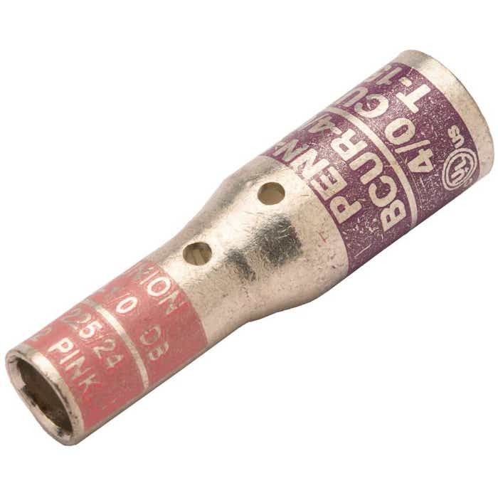 Burndy BCUR46 RD SPLI 4AWG-6AWG Connector Copper 1/2″ Size