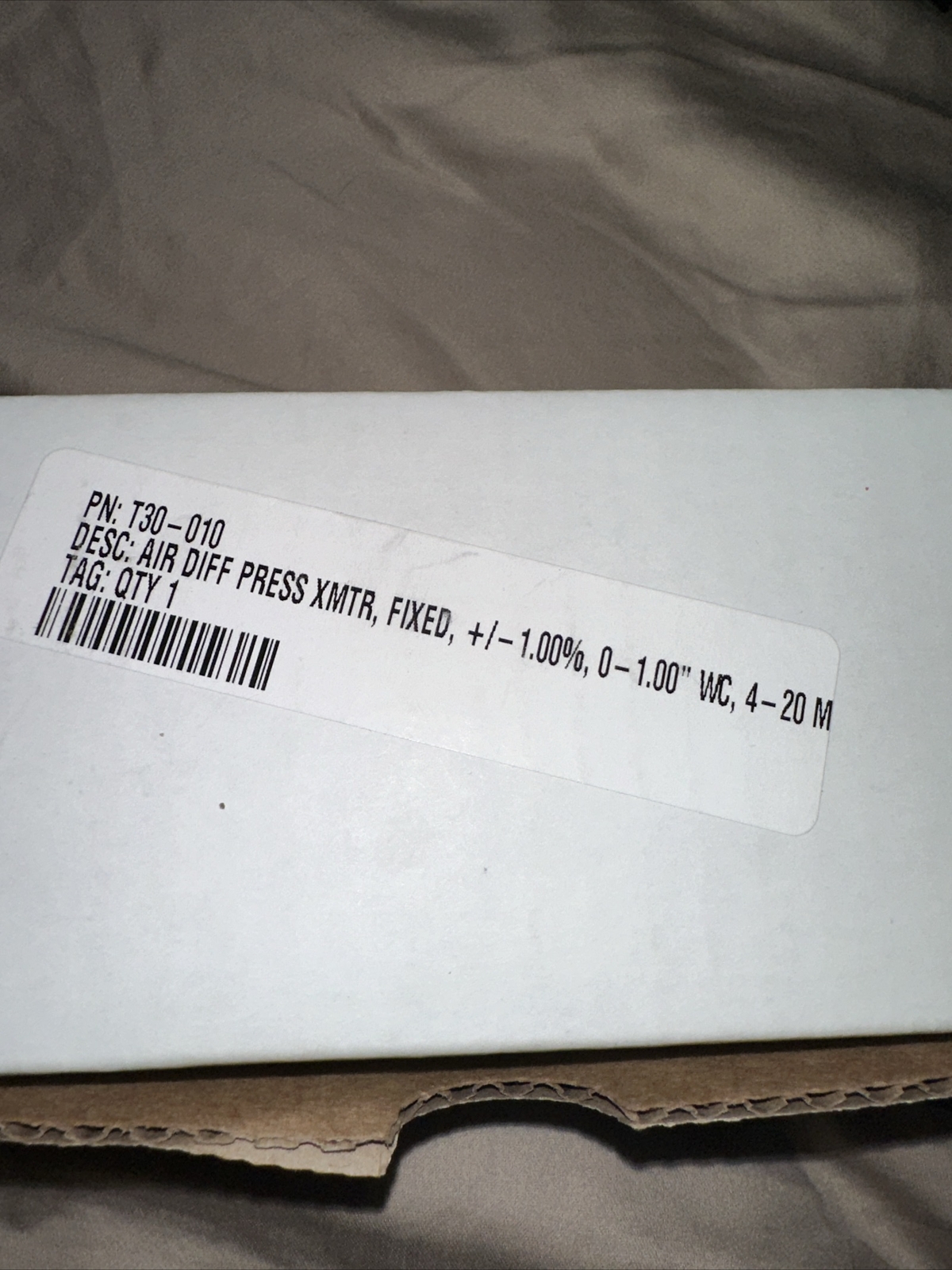 NEW MODUS INSTRUMENTS T3003E0 PRESSURE TRANSMITTER