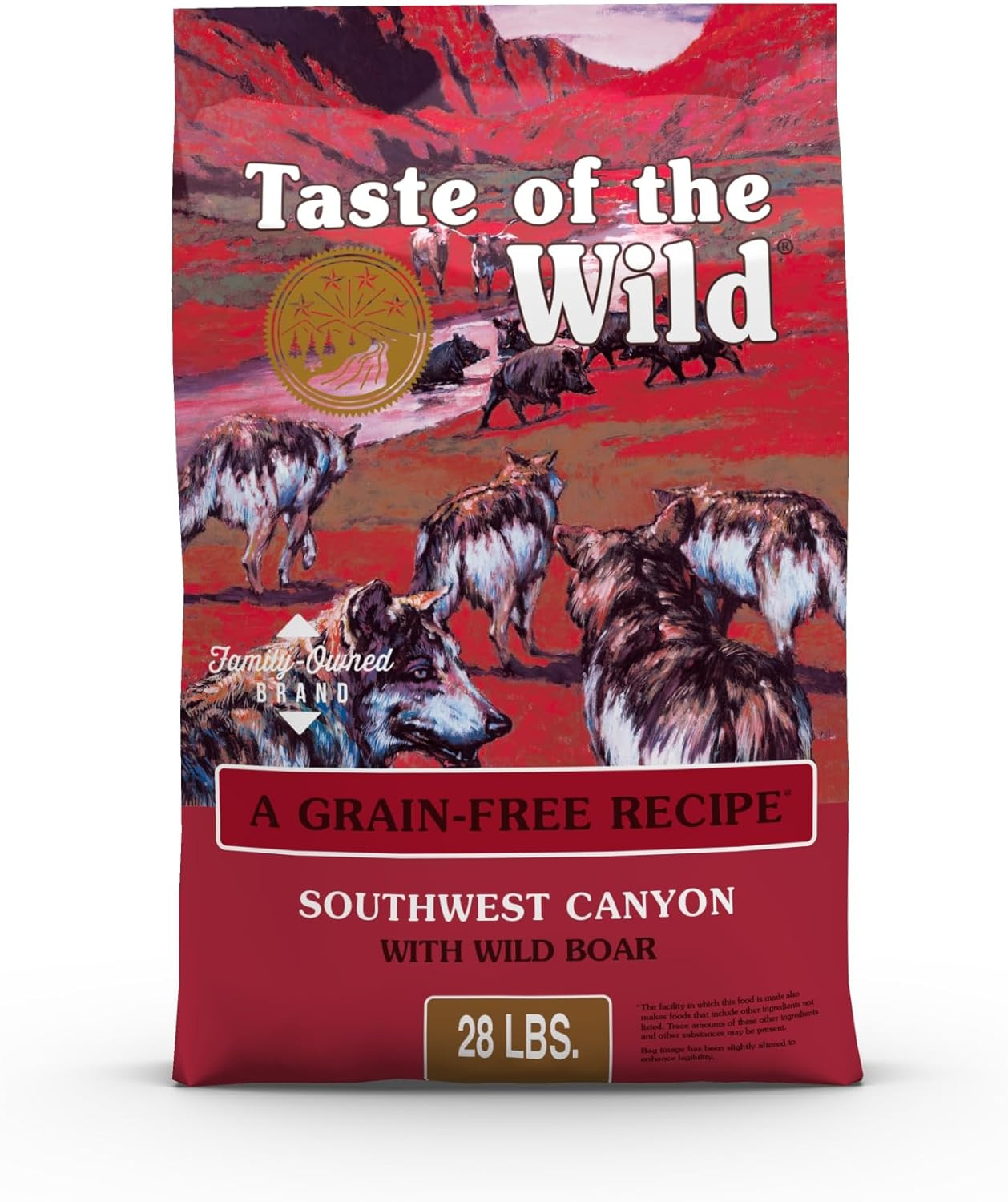 , Southwest Canine Formula Wild Boar, 28 Pound