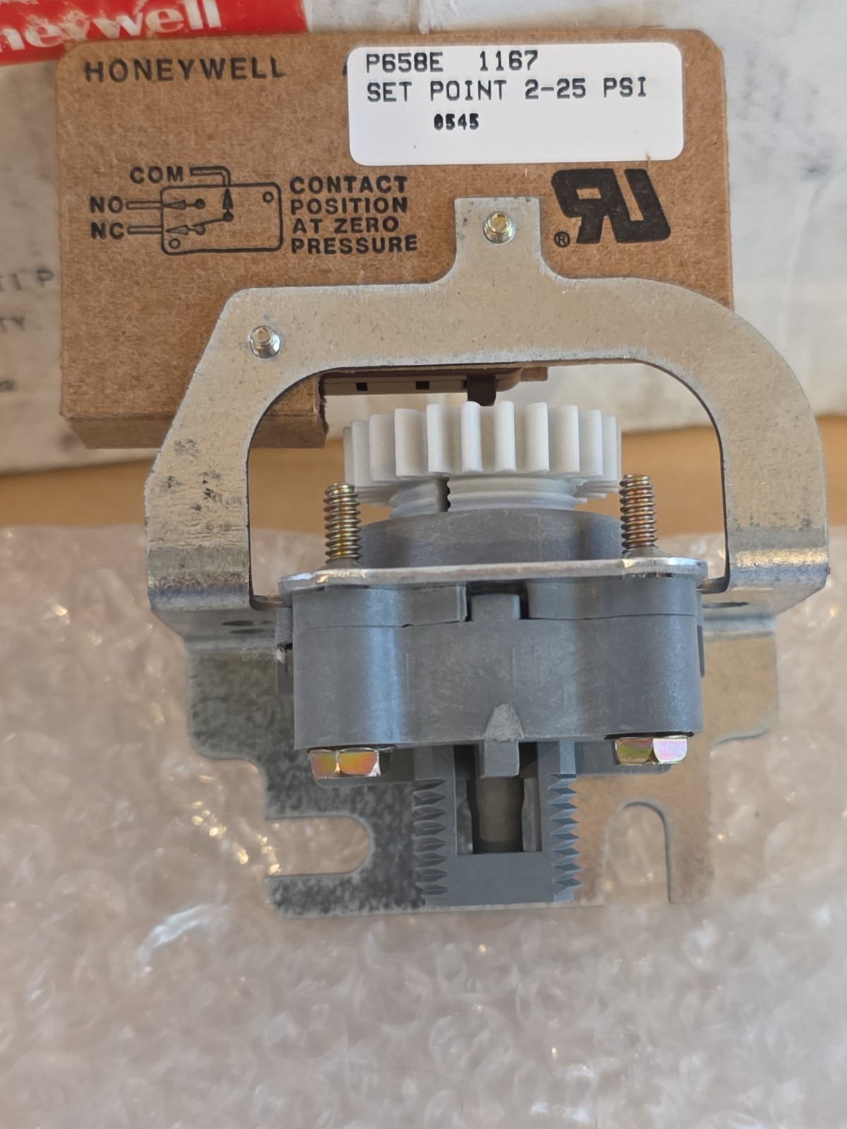 Honeywell P658E1167 Pneumatic Electric Switch 2-25 psi Replacement MPN