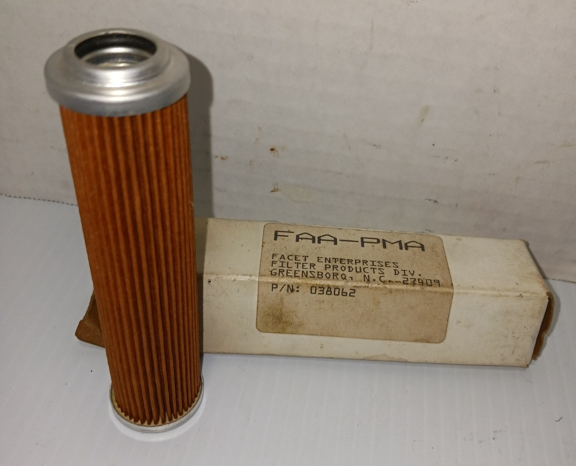 038062 FAA-PMA Fluid Filter Element PN: 038062