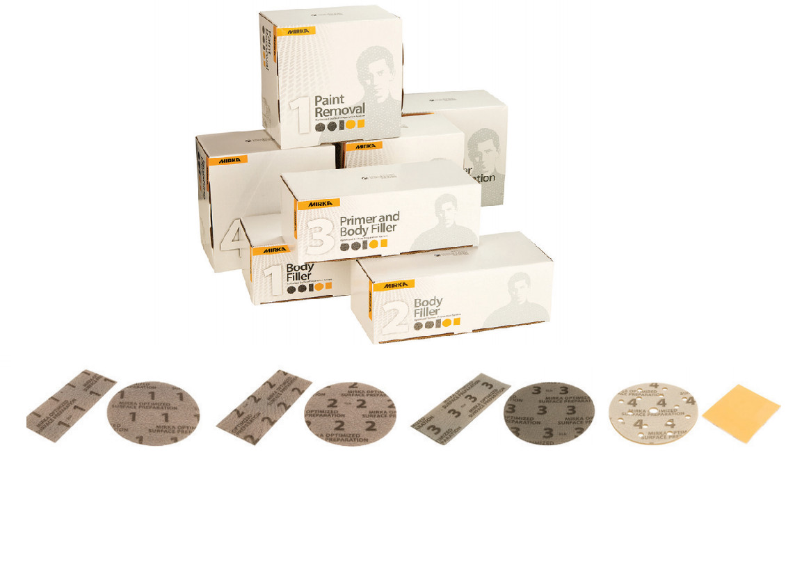 Mirka OS-570-002 – OSP-2 Body Filler 2.75″x 33.5′ Perf-Roll (1/Roll)