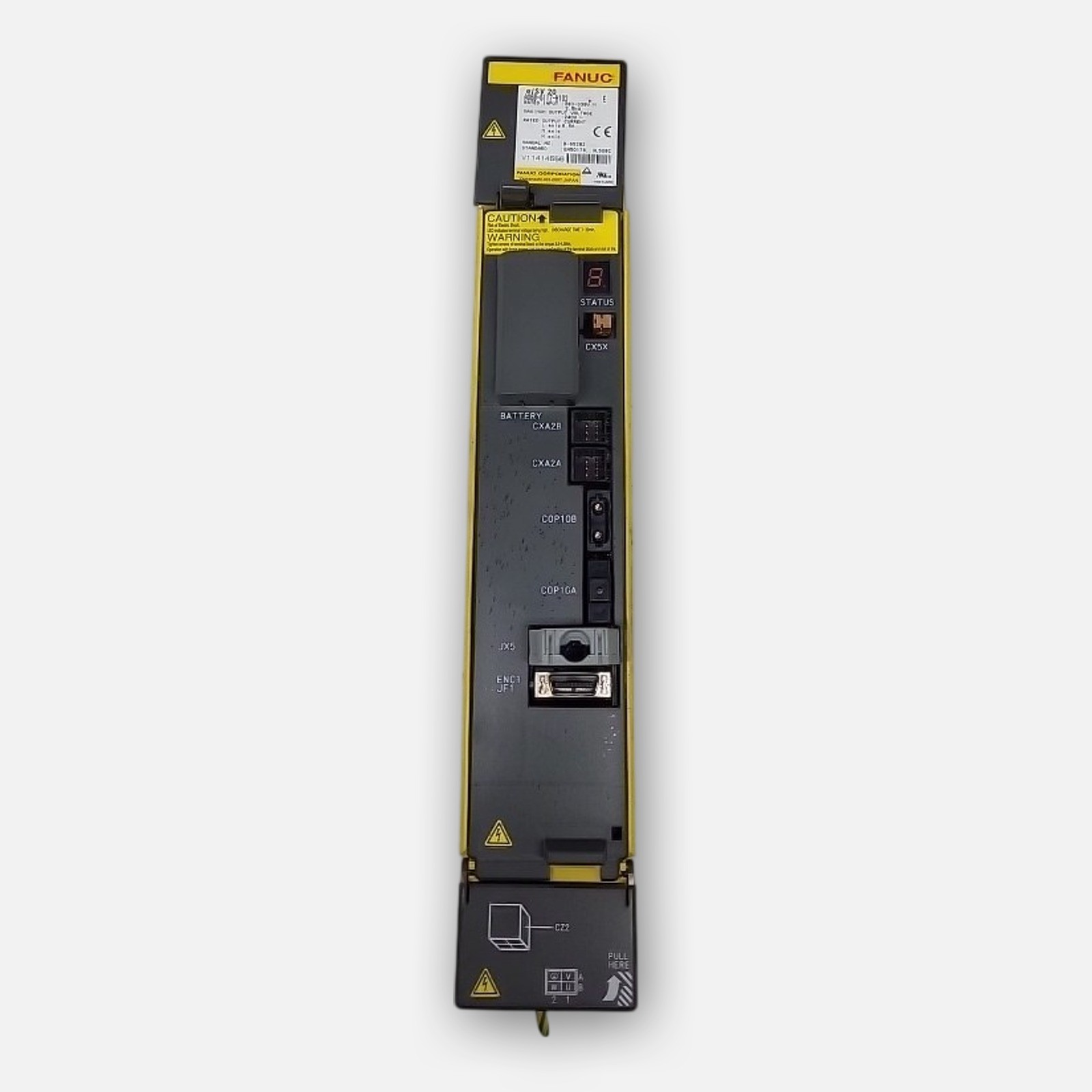FANUC A06B-6117-H103 /E SERVO AMPLIFIER 283-339V, 2.5KW, 6.5A