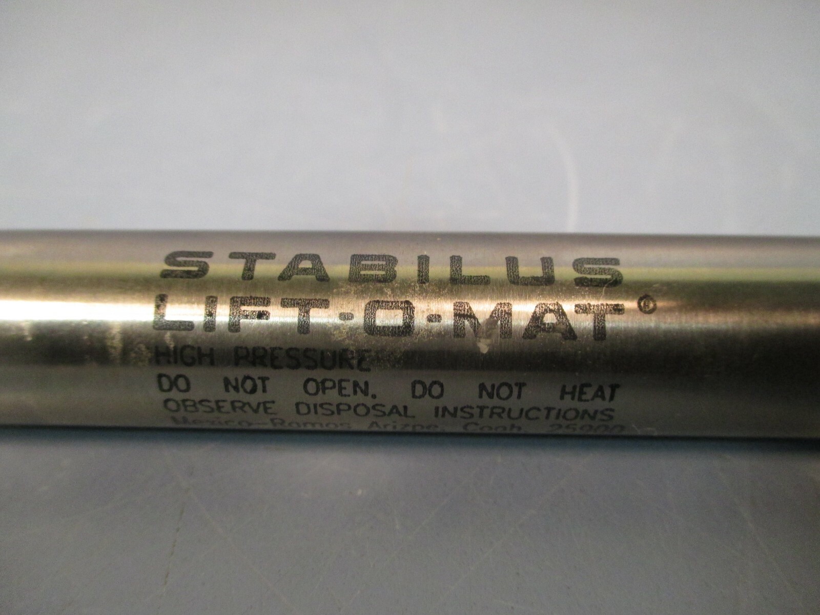 STABLIUS LIFT O MAT GAS SPRING SS, 2316SR-0150N-094/13 A 2