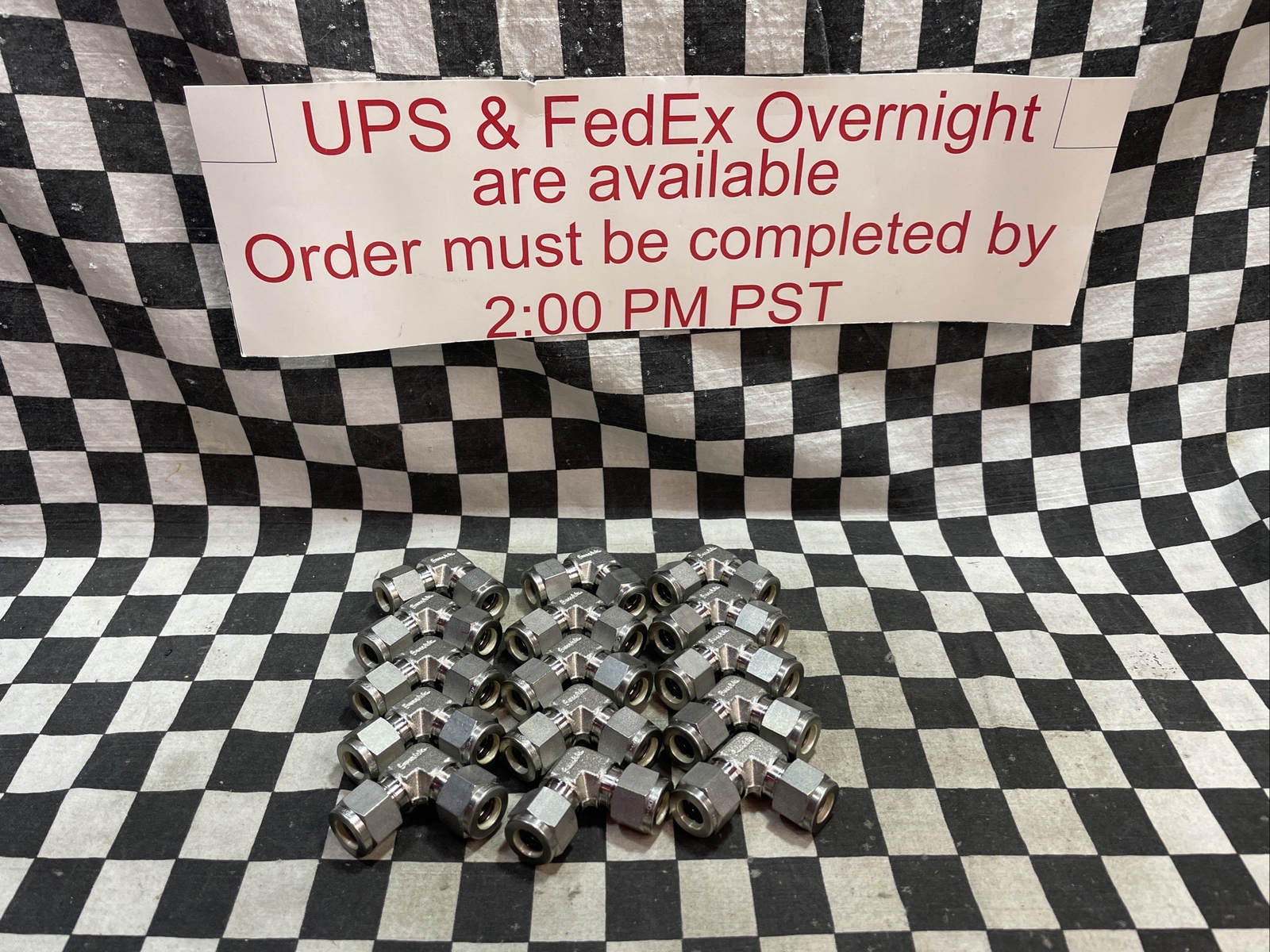 Lot Of 15, Swagelok Elbow Union 3/8″, SS-600-9, SS6009, SHIPSAMEDAY#1549D6