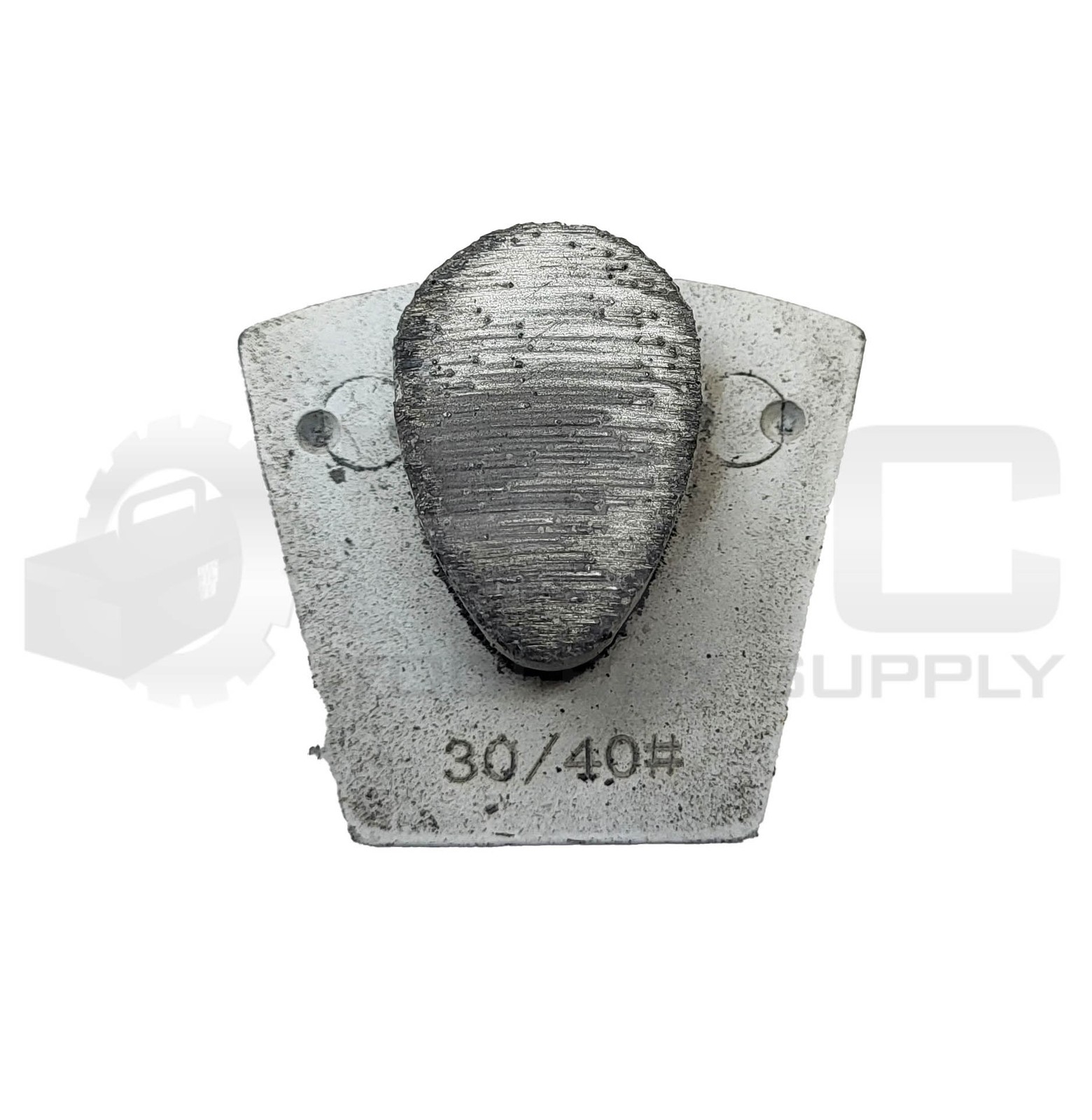 BOX OF 8 WERKMASTER 002-1499-00 PLUG N GO HD TEARDROP 30/40 GRIT WHITE