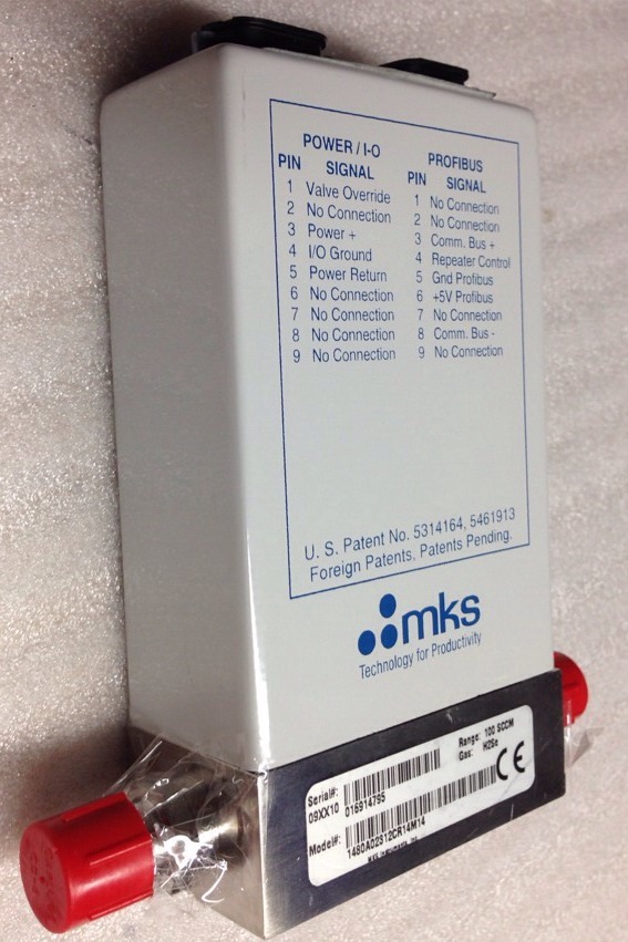 MKS Mass Flow Controller 1480A02312CR14M14, H2Se, 100 SCCM, ShipSameDay#1619A26