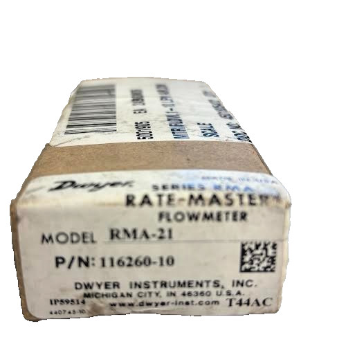 Dwyer RMA-21 Rate Meter Flow Meter 2″ Scale Industrial