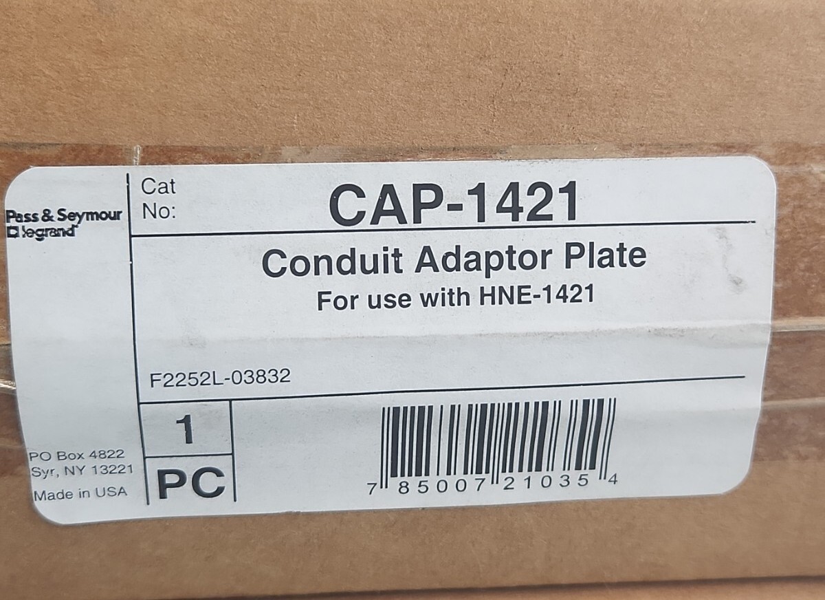 *NEW LOT OF 6* Pass&Seymour CAP-1421 Adaptor *FAST+FRIENDLY+🇺🇸 SHIPPED*