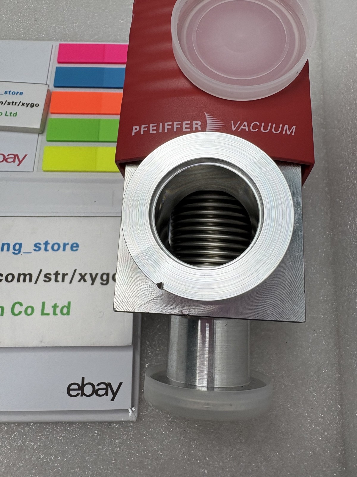 PFA46003 PFEIFFER vacuum AVC025PA Angle valve pneumatic with PI without PV