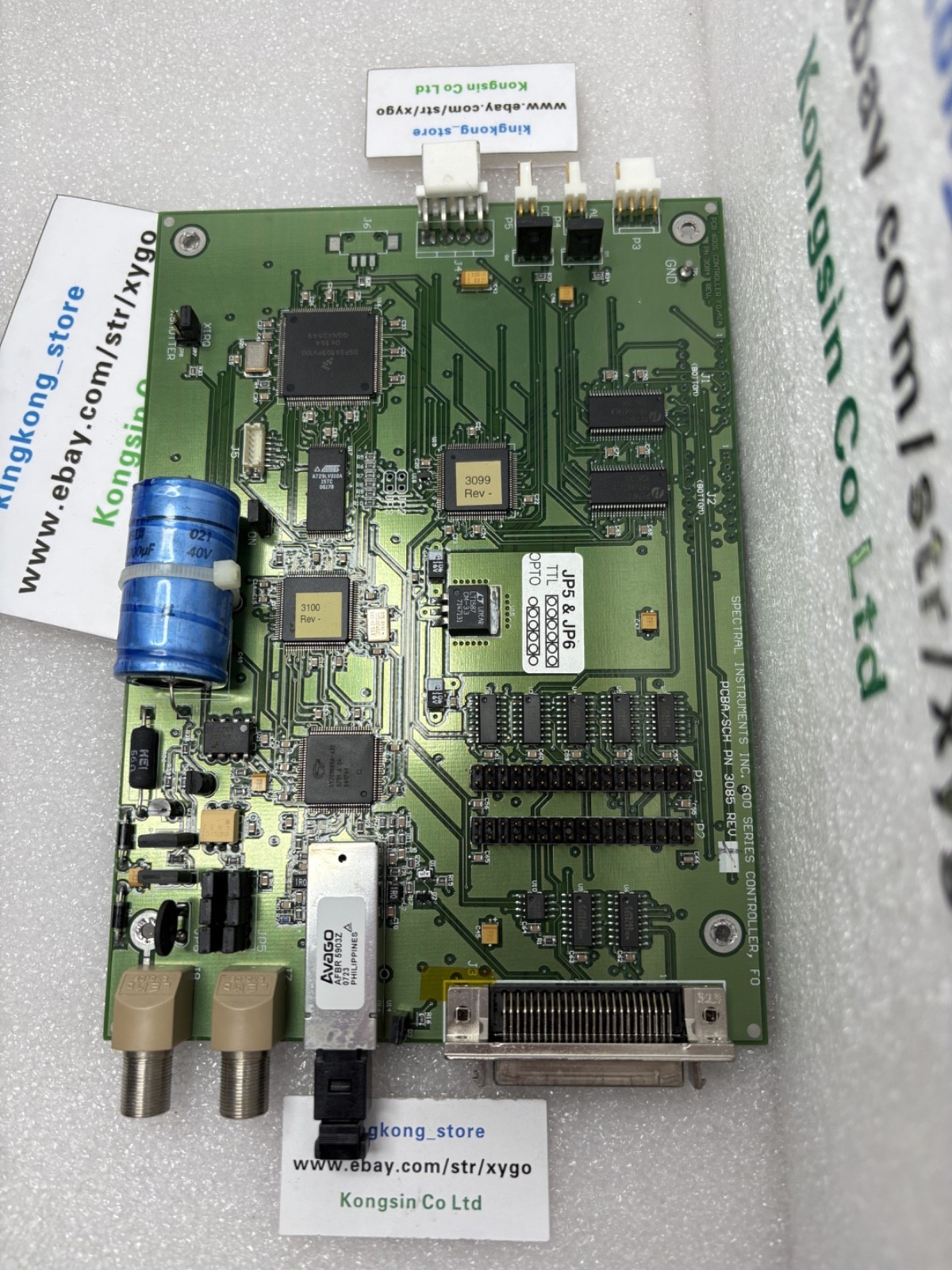 PCBA/SCH PN 3085 SPECTRAL Instruments Inc 600 SERIES Board for kingkong_store