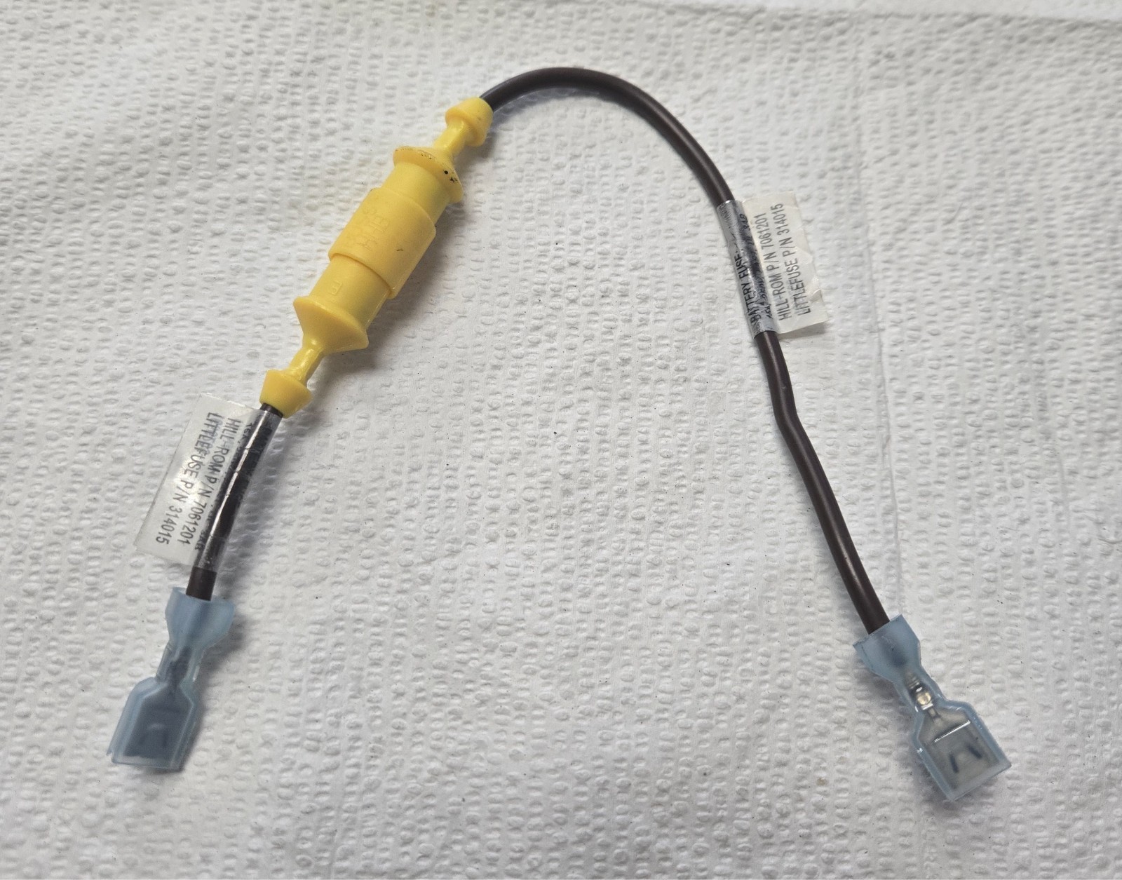 Hill-Rom VersaCare Bed Complete Genuine Oem Battery Fuse Cable 69458 include