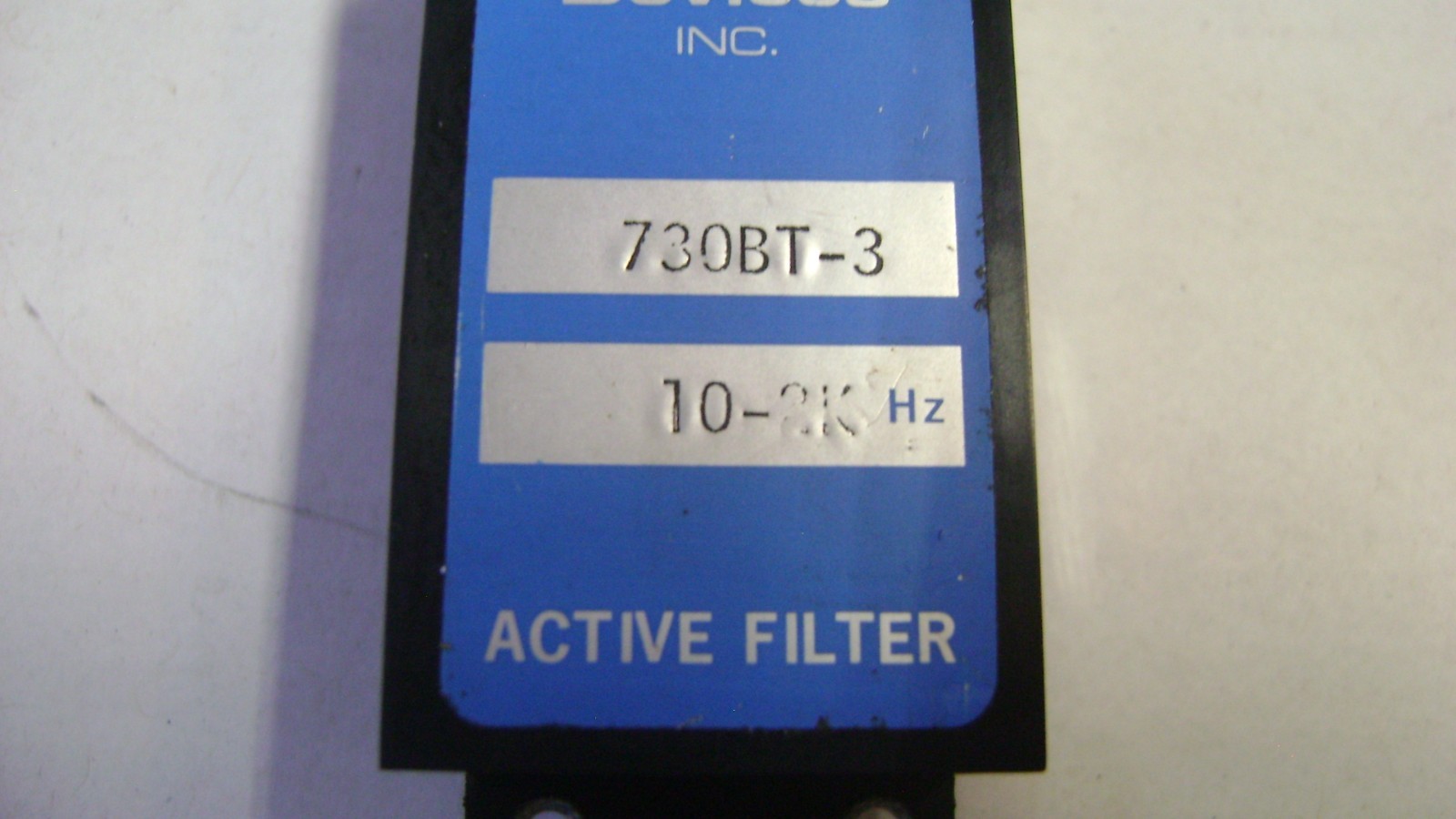 Frequency Devices Active Filter 730BT-3 BIN $34.95 With Free Shipping