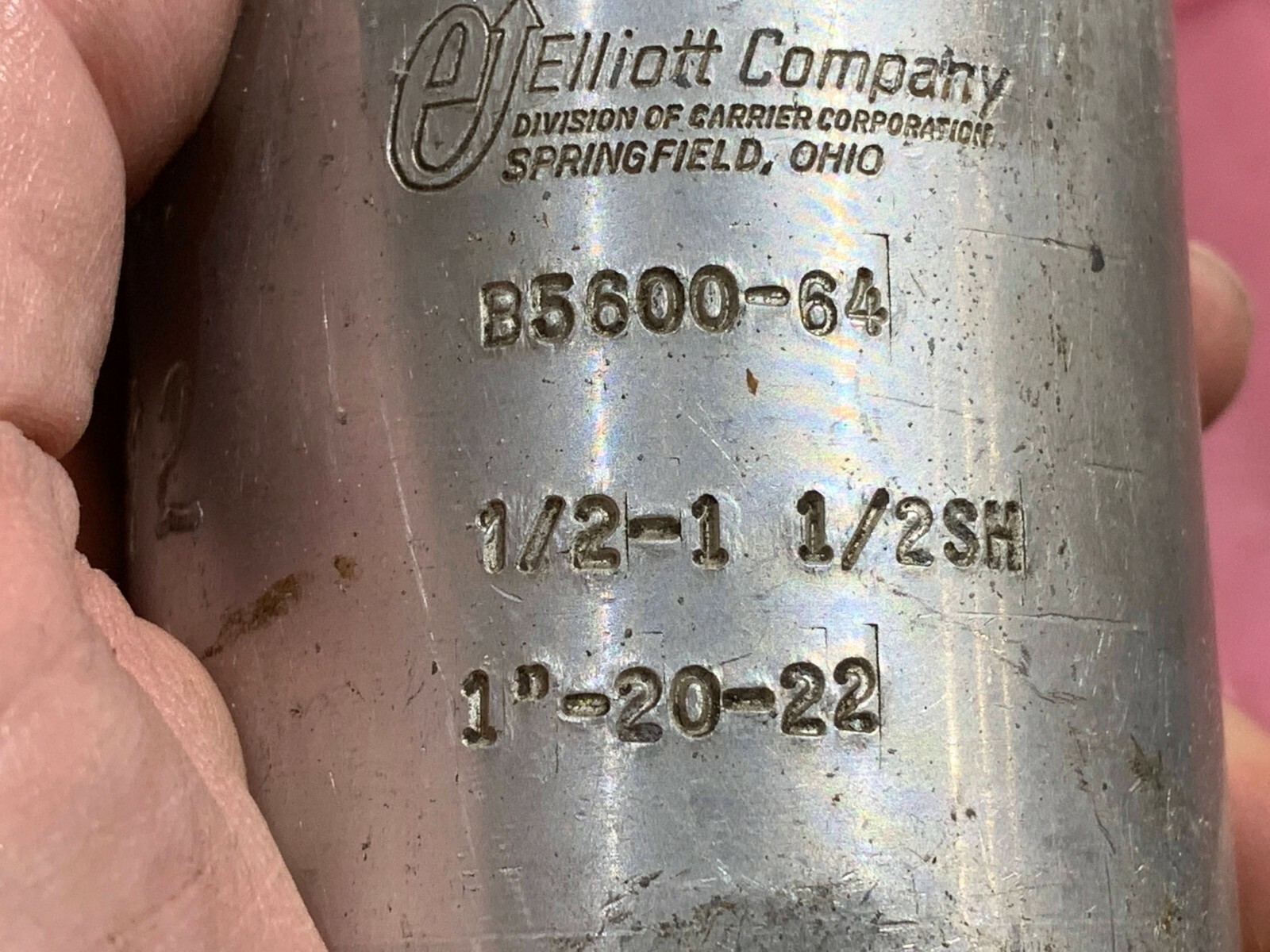 Elliott Tube Expander 1″-20-22 1/2-1 1/2SH P/N B5600-64