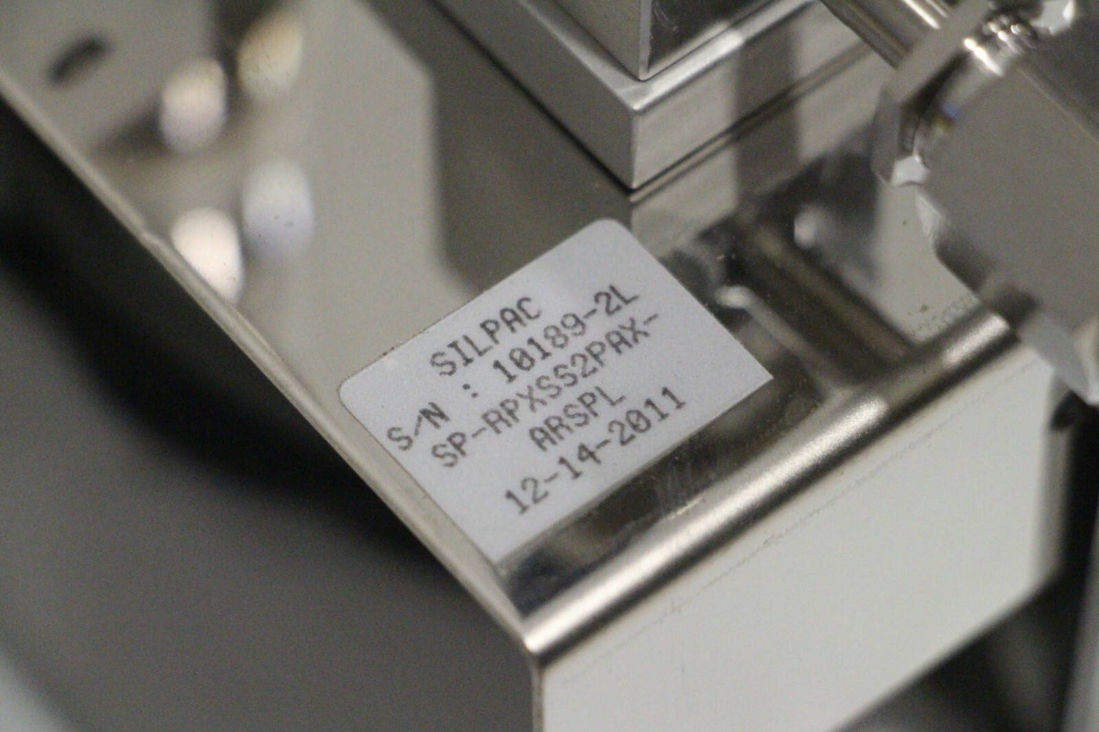 SilPac Argon SP-RPXSS2PAX-ARSPL Gas Panel