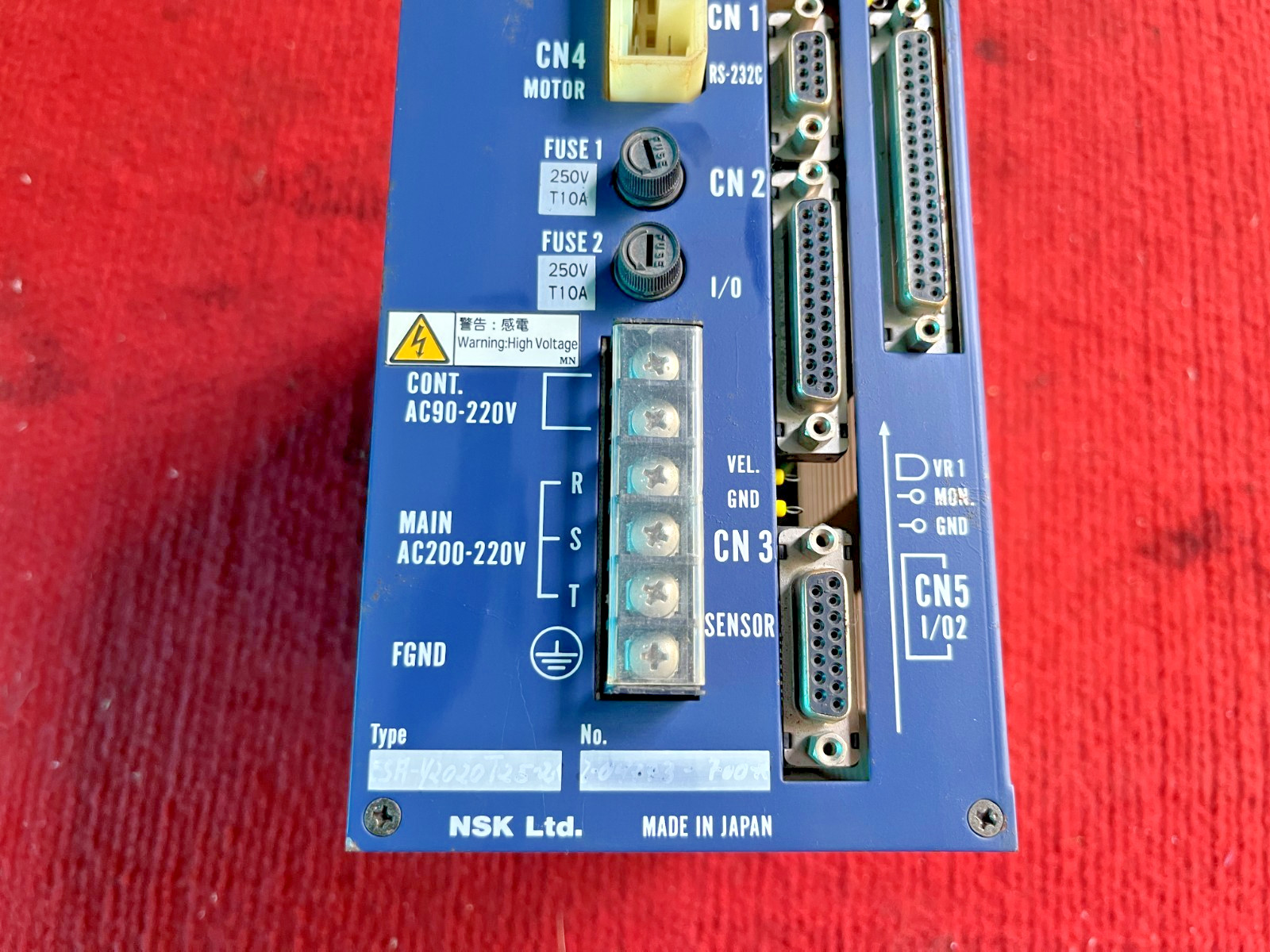 P:TRUM3 NSK ESA-Y2020T25 SERVO DRIVE 2.5A, AC 180-242V, 50-60HZ