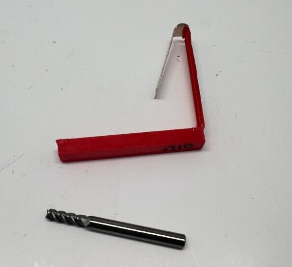 Accupro Square End Mill 5mm Dia, 16.mm LOC,4FLSolid Carbide 01216621