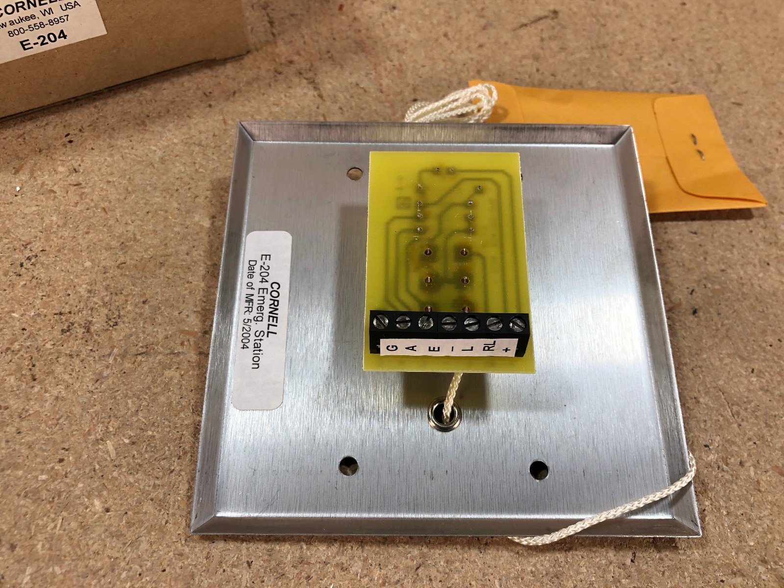 Cornell Communications E-204 Emergency Pull Station
