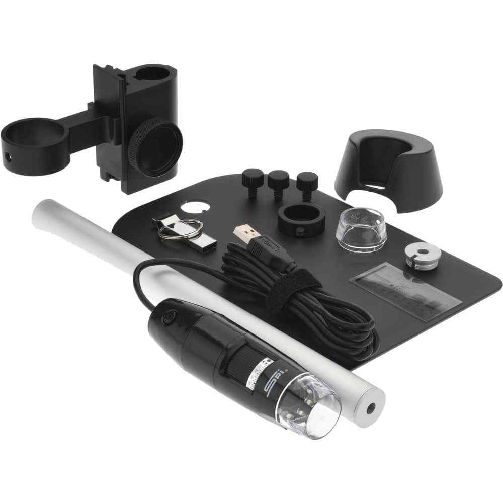 SPI 40-035-8 5x-200x Digital Microscope 1.22″ Focal Dist, 0.094″ Field