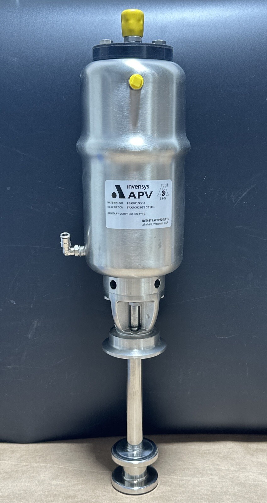 NEW NO BOX – Invensys APV 18AP819334 SWAPC820T20B1E3 Sanitary Compression
