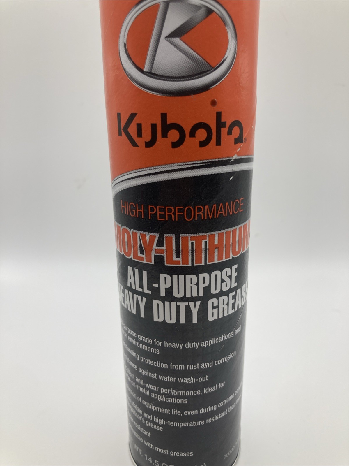 Kubota High Performance Moly Lithium Grease for Agricultural Equipment 14.5 oz