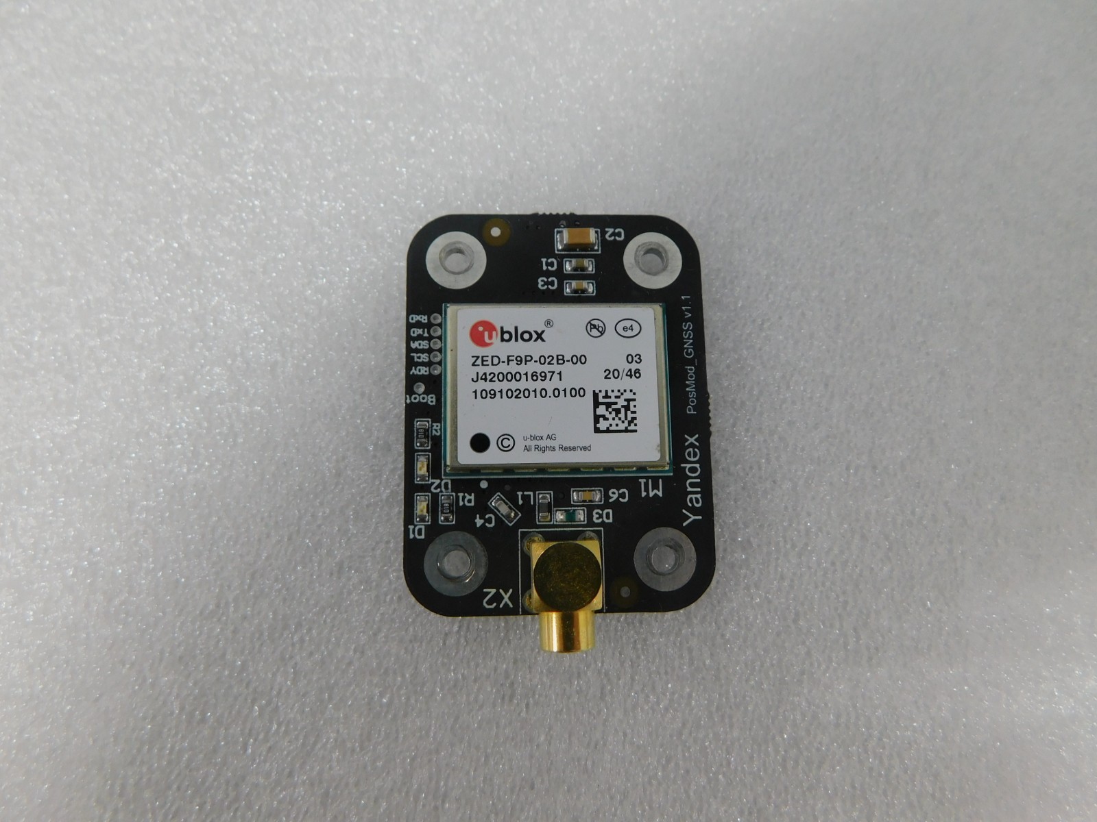 U-Blox ZED-F9P Dev Board, High Precision, GNSS GPS Module ZED-F9P-02B-00