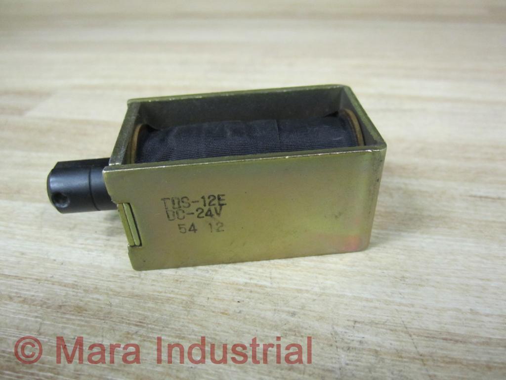 TDS TDS-12E Solenoid DC 24V W/Plunger (Pack of 3)