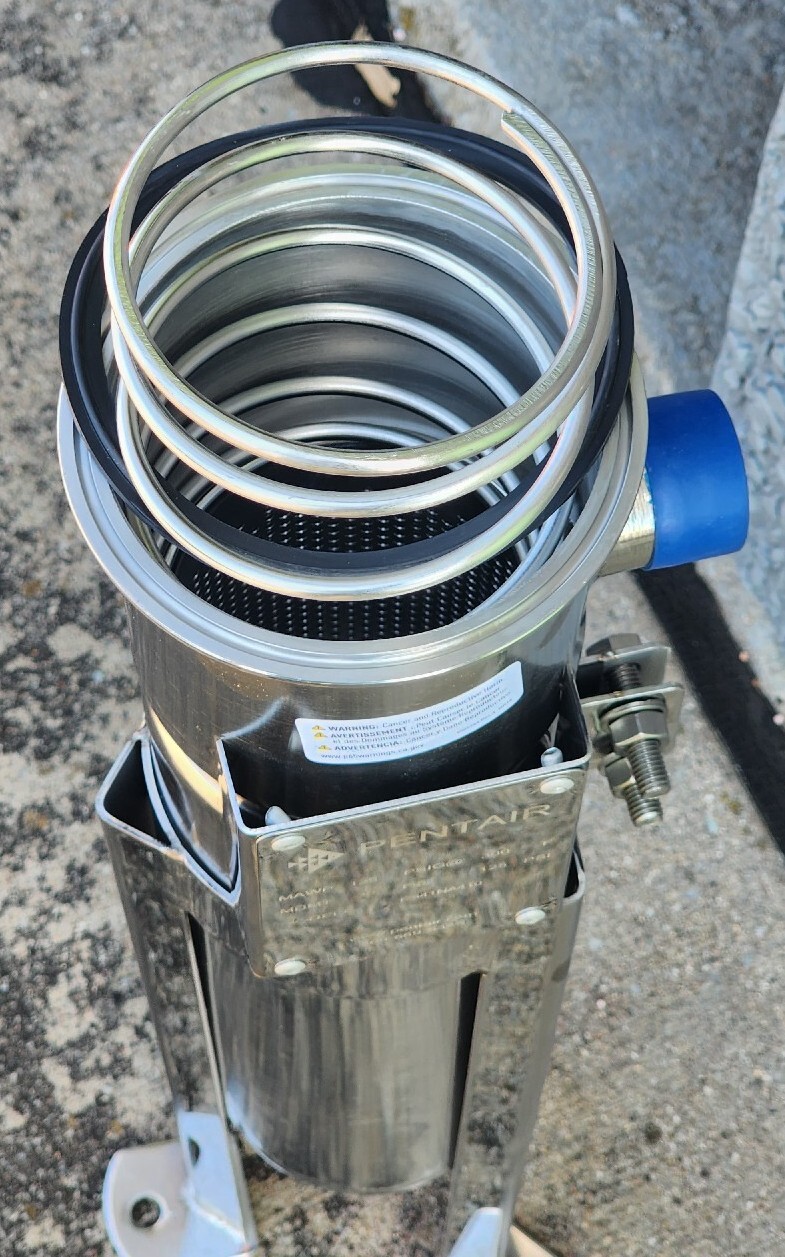 PENTAIR/PENTEK ES41NA410-75 Bag Filter Housing 304 Stainless Steel Bag Trade Siz