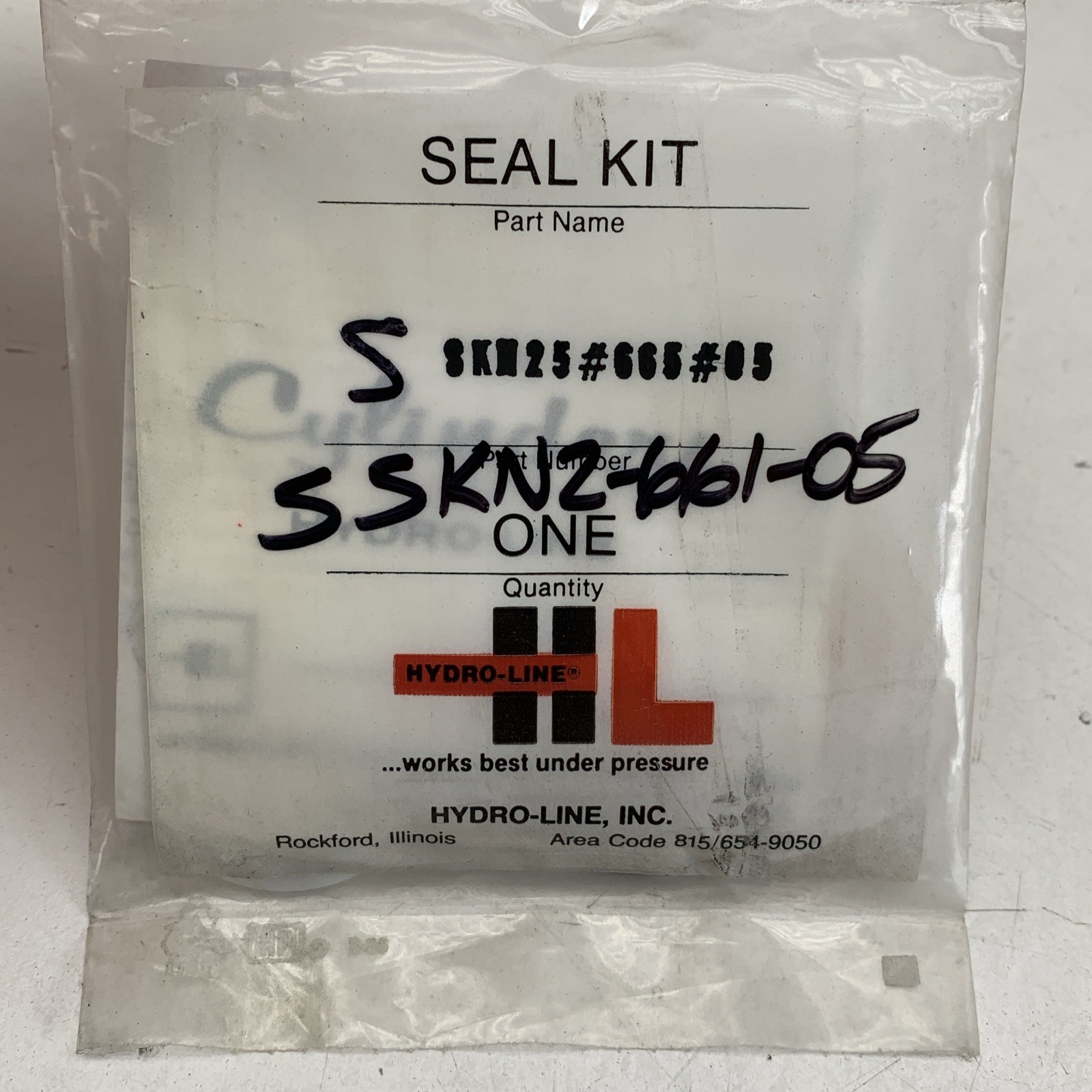 Hydro-Line OEM Original SKN25#665#05 Cylinder Seal Kit Hydro-Line SKN25 665 05