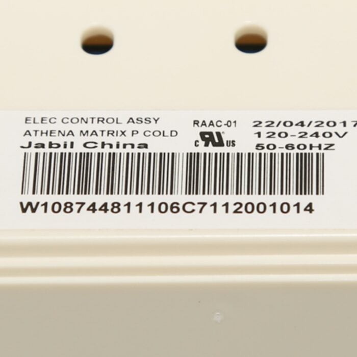 WHIRLPOOL W10912400 Cntrl-Elec Replacement Part for Appliances