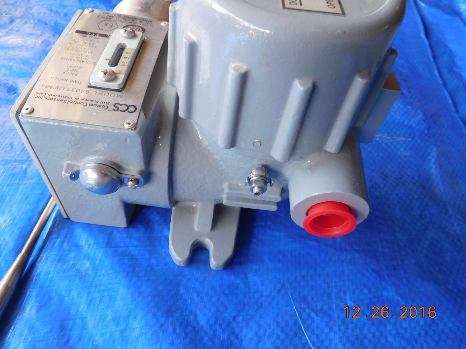 (1 each) CCS Custom Control Sensors Model 6403TUEM4 6403TUE TemperatureSwitch