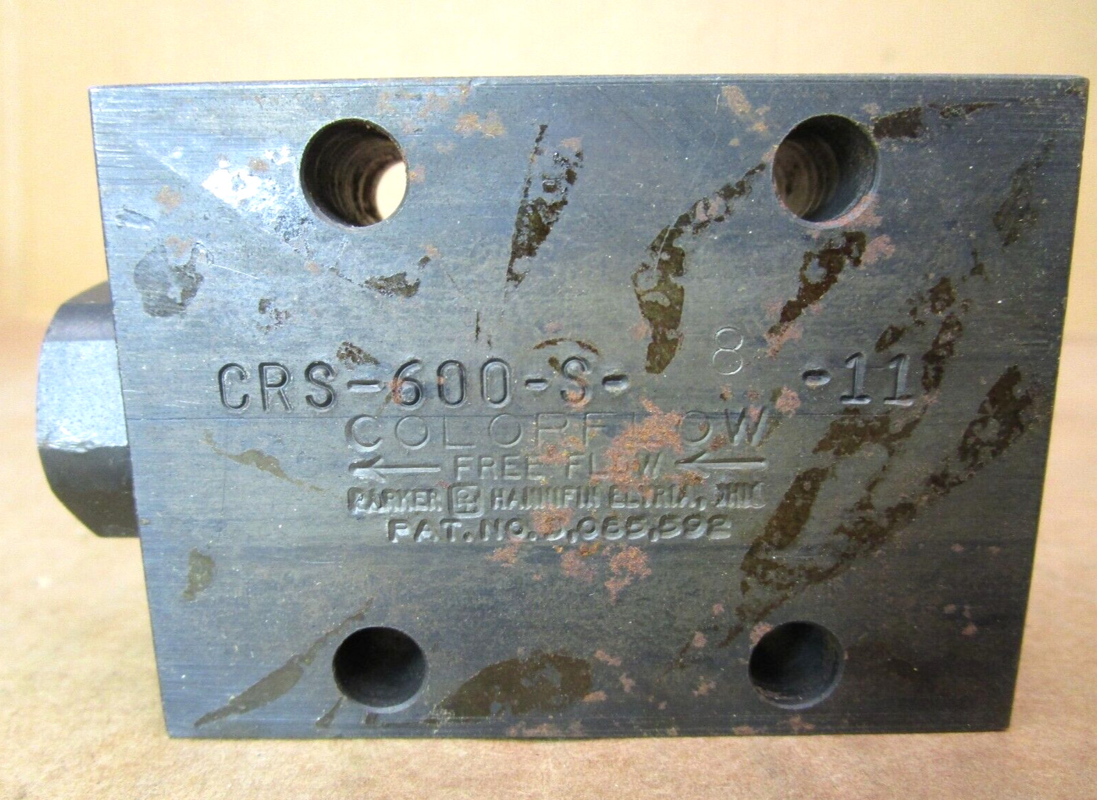 Parker CRS-600-S-8-11 CRS-600-8-10 50955LR