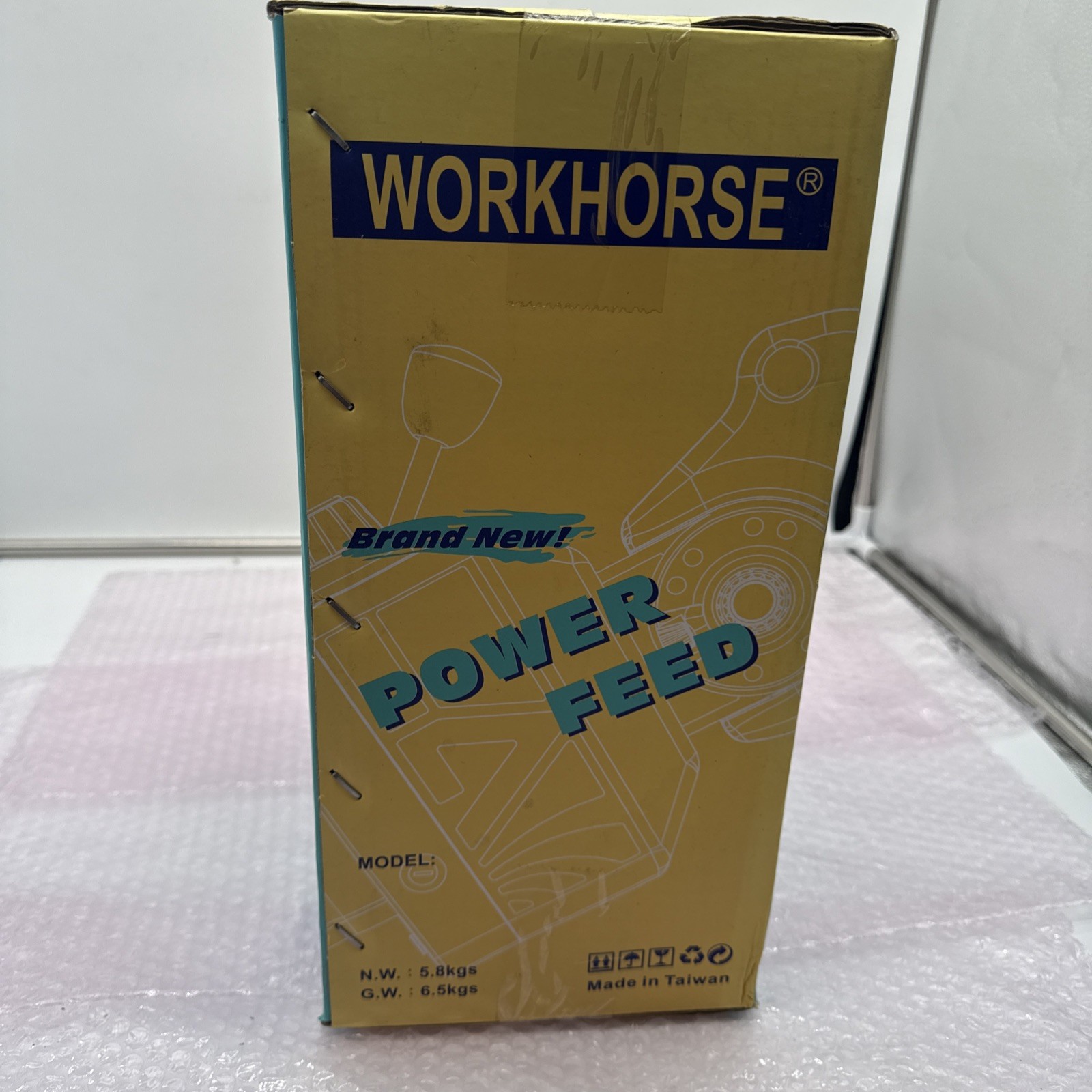 WORKHORSE AL-500PX Mill Power Feed 110VAC Brand New!