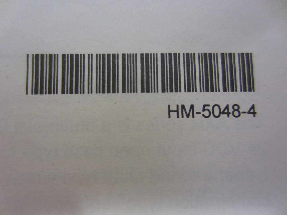 Oriental Motor HM-5048-4 Brushless DC Motor and Driver Operating Manual HM50484