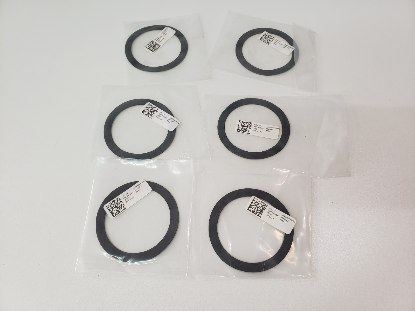 LOT of 6 – UNUSED – TKE ThyssenKrupp 9707463 Gasket Seal