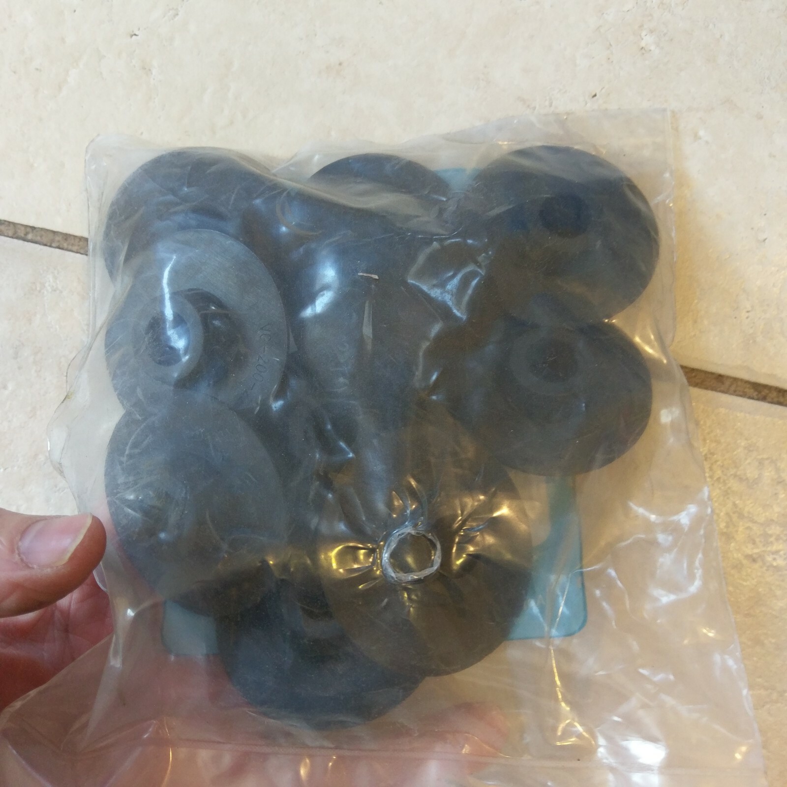 NEW LOT of 10 System Plast Factory Chain Safety cap Cover # VG-200-225-58-B