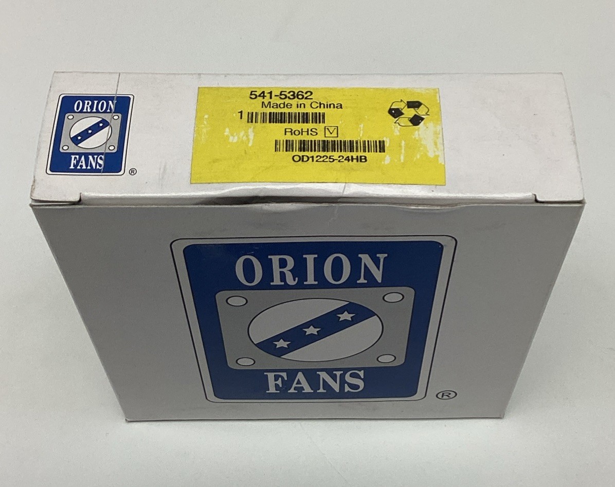 Orion OD1225-24HB / 541-5362 120mm Brushless DC Ball Bearing Fan 24VDC (OV135)