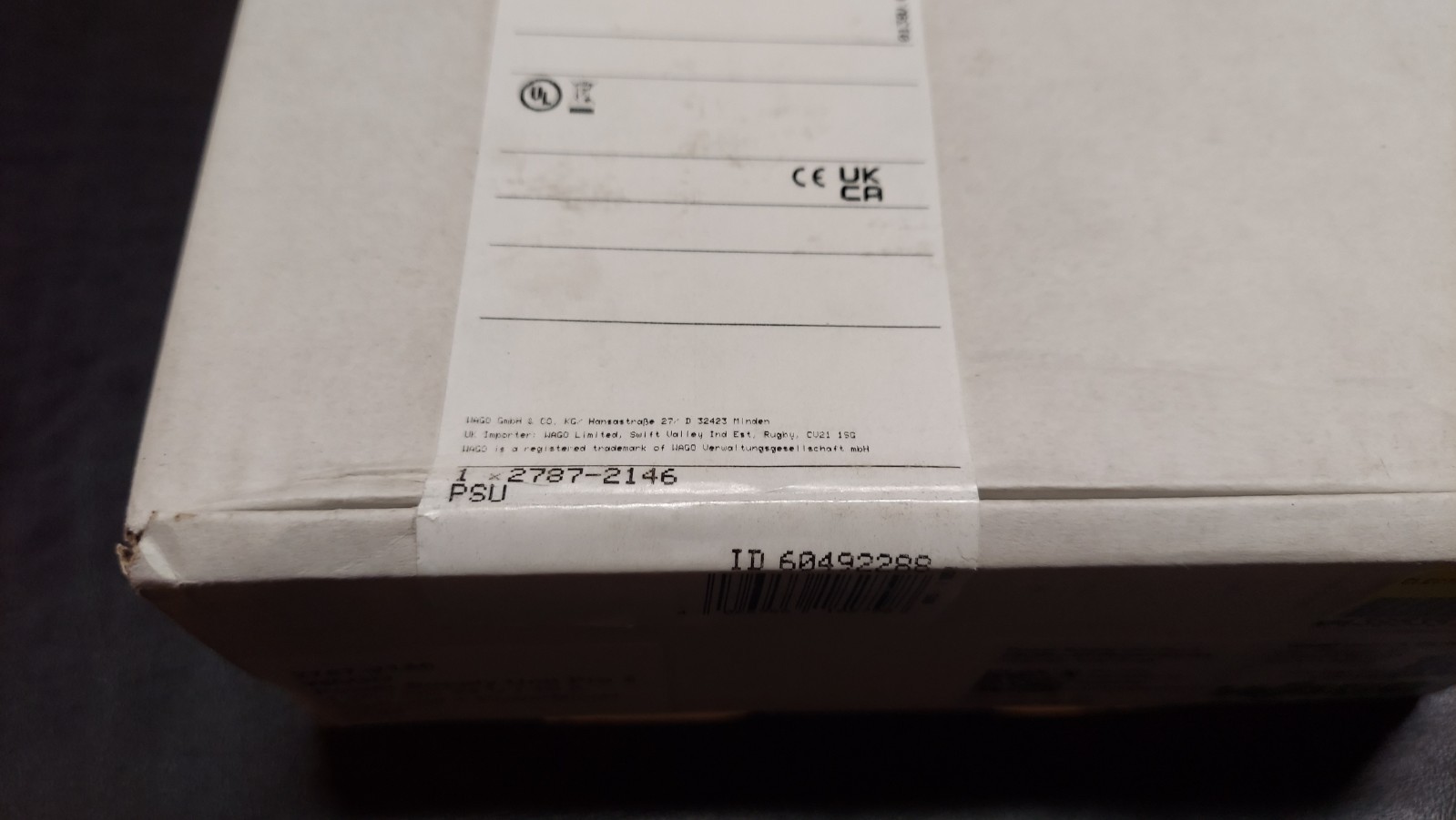New Wago 2787-2146 Power Supply Unit Pro 2 OPEN BOX for pictures